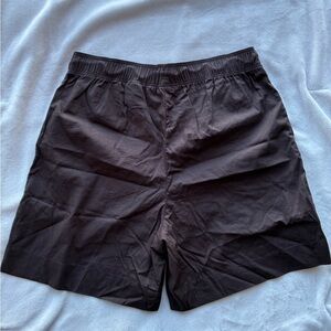 CLOSET CLEAN OUT Brown Elastic Waist Shorts
